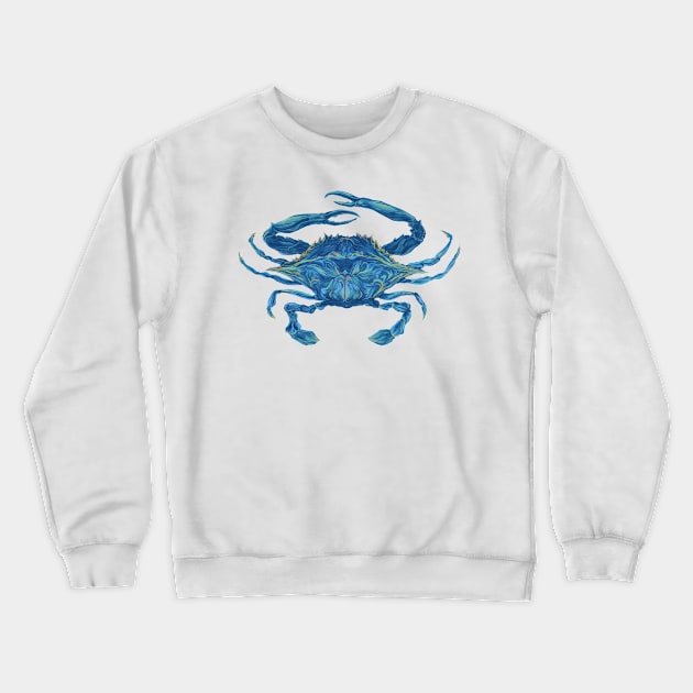 Crab #4 Crewneck Sweatshirt by Eric Hosford